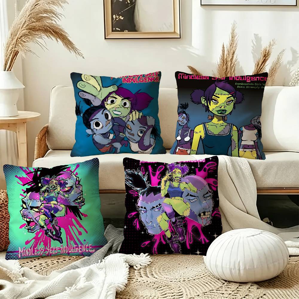 Jimmy Home Textiles - M-Mindless Self Indulgence Jimmy クッションカバー 枕カバー