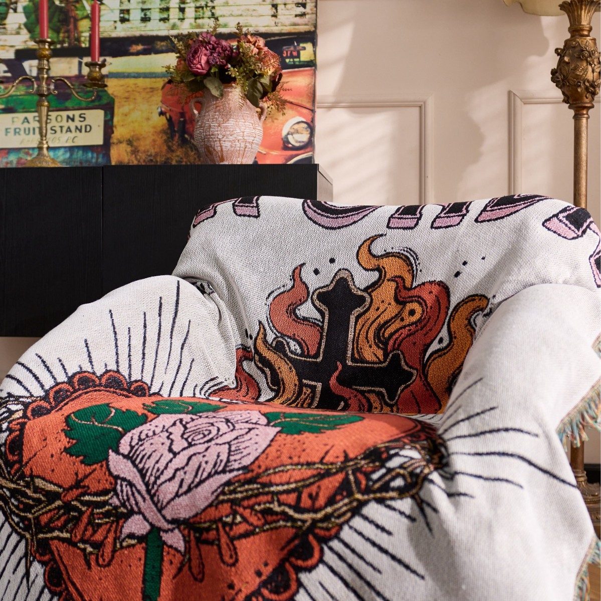 テキスタイルシティ ヴィンテージタトゥースタイル ソーンズハ - Home Textiles City のレビューと価格