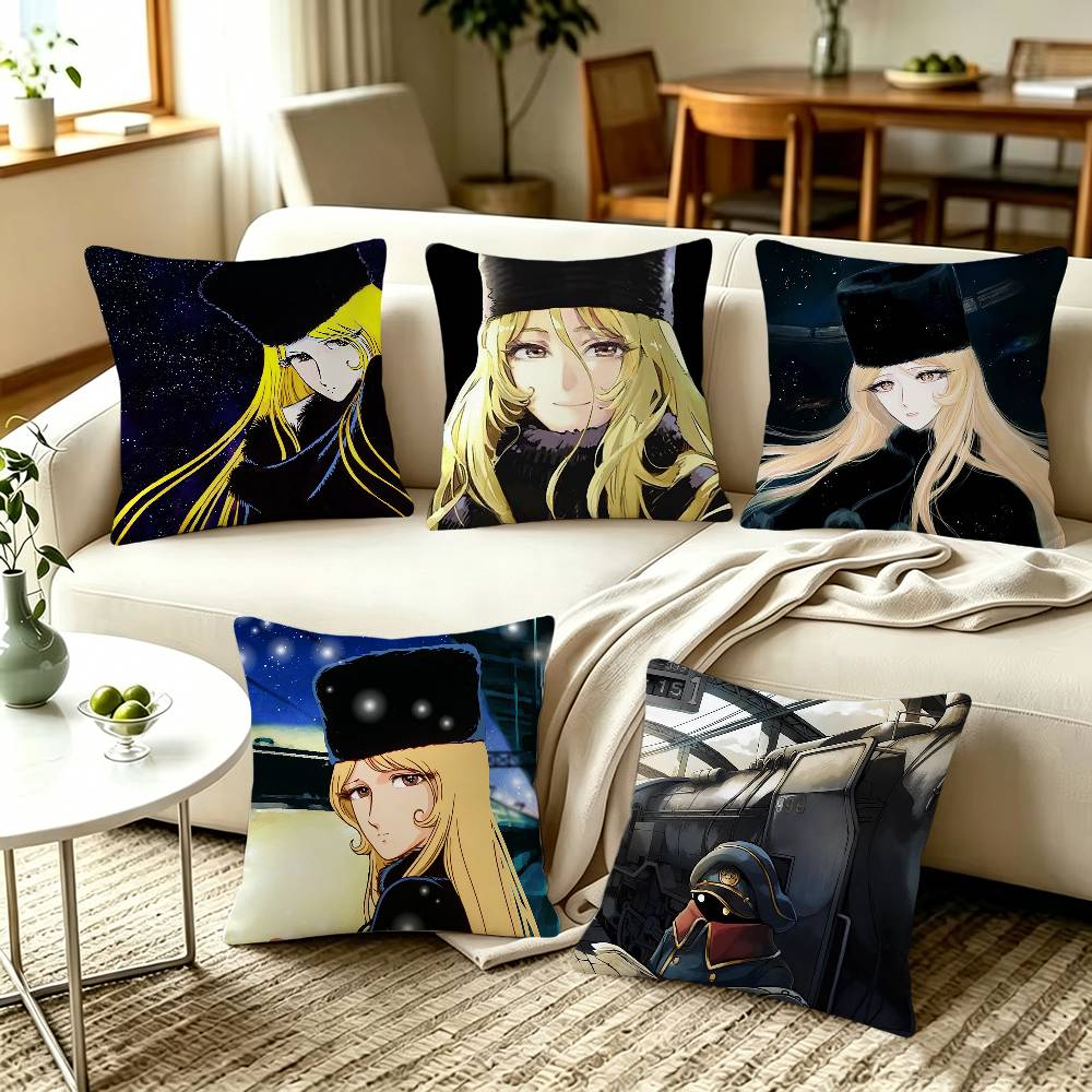 アニメ銀河列車999メテルホームソファクッションカバーと装飾 - Galaxy Home Textiles のレビューと価格