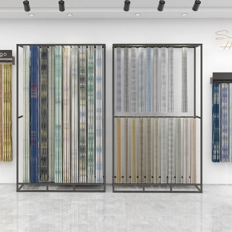 カーテンショップ大型展示ラック、高級展示ホール、展示用ホーム - Home Textiles Exhibition のレビューと価格
